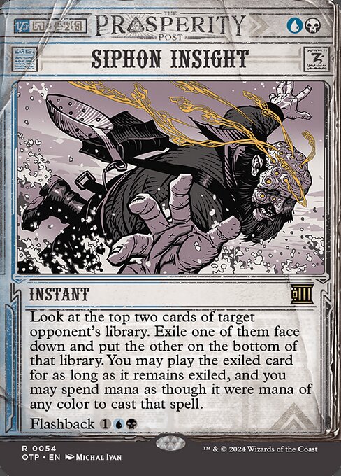 Siphon Insight - Outlaws of Thunder Junction: Breaking News