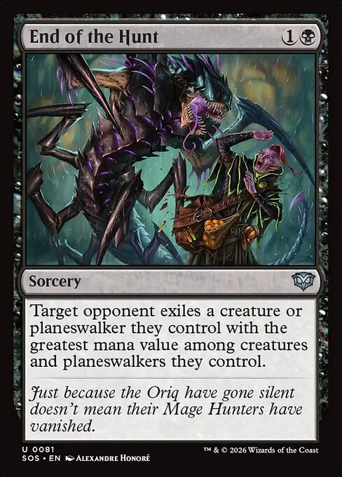 End of the Hunt - Secrets of Strixhaven