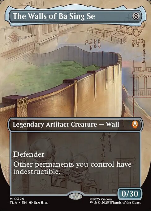 The Walls of Ba Sing Se (Borderless) - Avatar: The Last Airbender