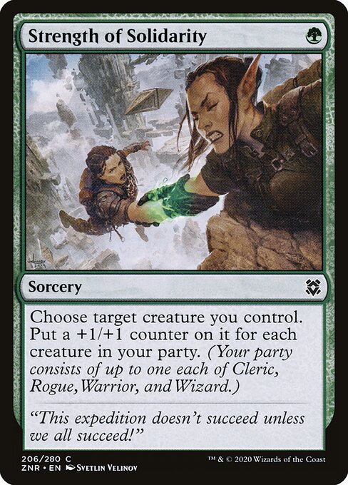 Strength of Solidarity (Foil) - Zendikar Rising