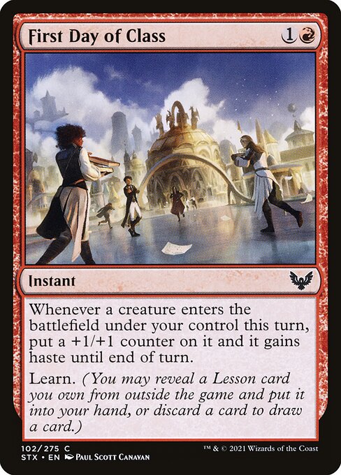 First Day of Class (Foil) - Strixhaven: School of Mages