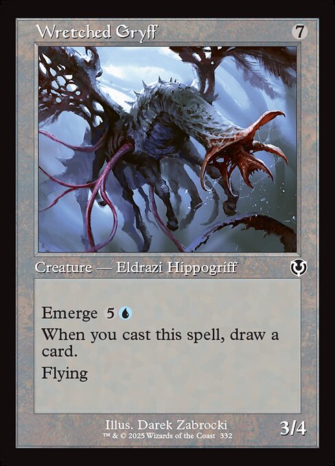 Wretched Gryff (Retro Frame) (Foil) - Innistrad Remastered