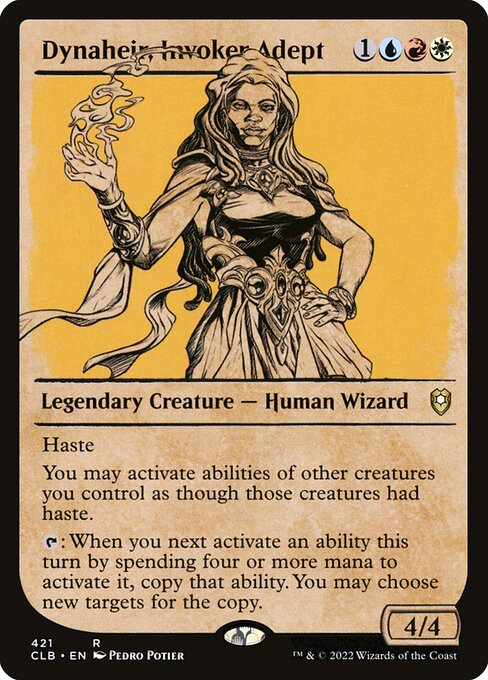 Dynaheir, Invoker Adept (Showcase) - Commander Legends: Battle for Baldur's Gate