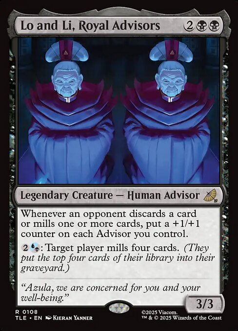 Lo and Li, Royal Advisors (Foil) - Avatar: The Last Airbender: Eternal-Legal