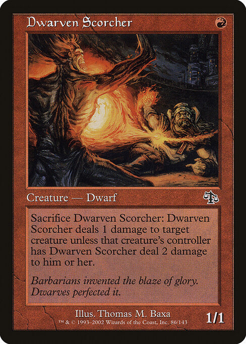 Dwarven Scorcher - Judgment