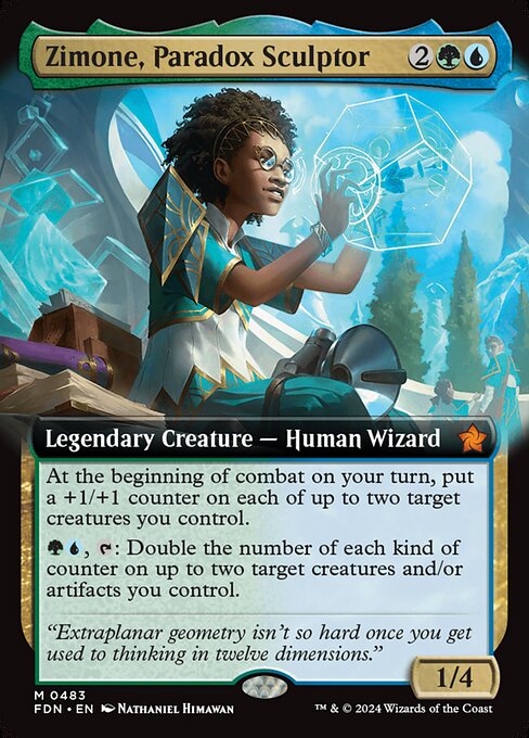 Zimone, Paradox Sculptor (Extended Art) - Foundations