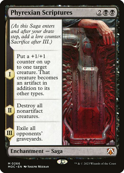 Phyrexian Scriptures - Commander: March of the Machine