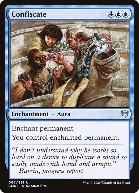 Confiscate (Foil) - Commander Legends