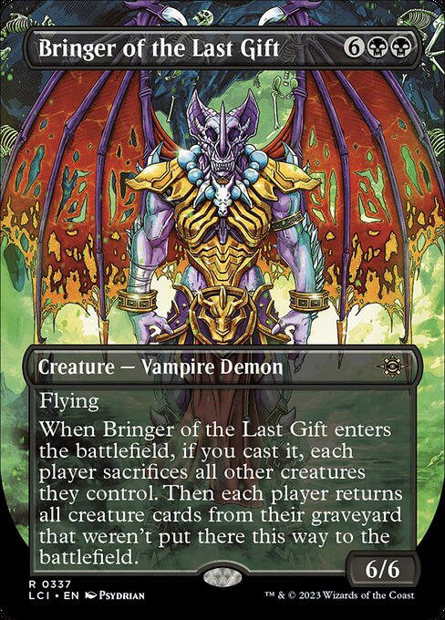 Bringer of the Last Gift (Borderless) (Foil) - The Lost Caverns of Ixalan