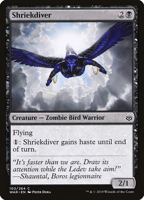 Shriekdiver - War of the Spark