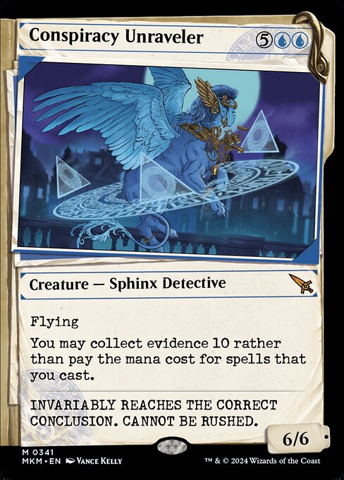 Conspiracy Unraveler (Showcase) (Foil) - Murders at Karlov Manor