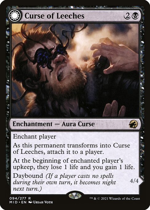 Curse of Leeches (Foil) - Innistrad: Midnight Hunt