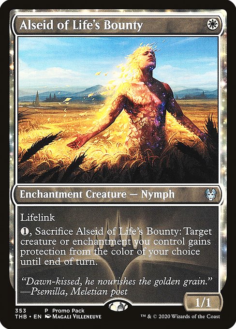 Alseid of Life's Bounty - Promo Pack: Theros Beyond Death