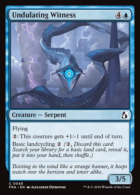 Undulating Witness (Foil) - Reality Fracture