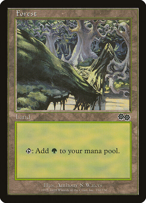 Forest (350) - Urza's Saga