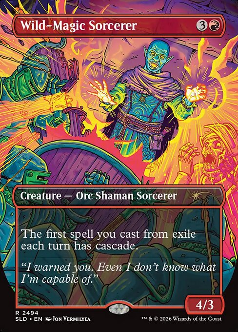 Wild-Magic Sorcerer - Secret Lair Drop Series