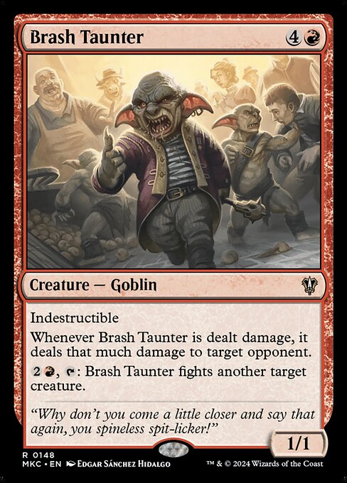 Brash Taunter - Commander: Murders at Karlov Manor