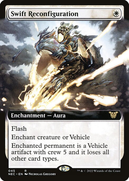 Swift Reconfiguration (Extended Art) - Commander: Kamigawa: Neon Dynasty
