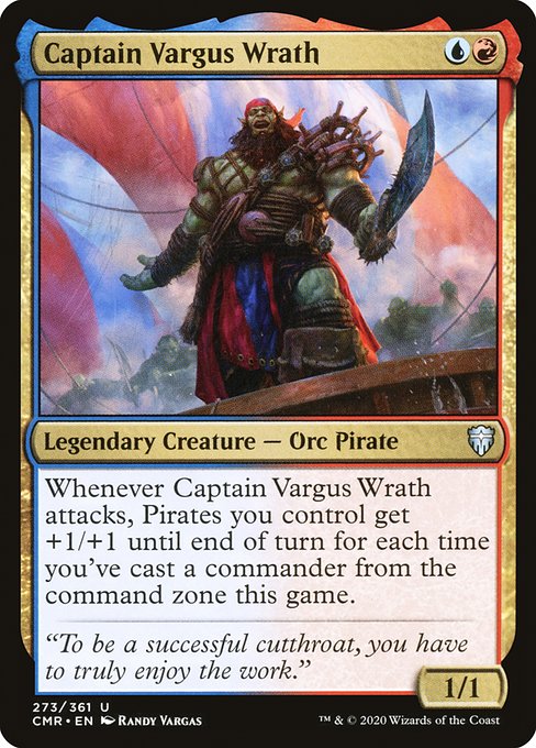 Captain Vargus Wrath - Commander Legends