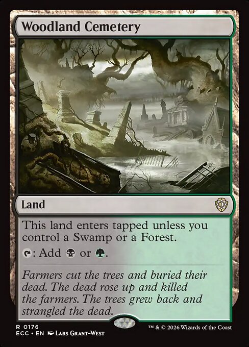 Woodland Cemetery - Commander: Lorwyn Eclipsed