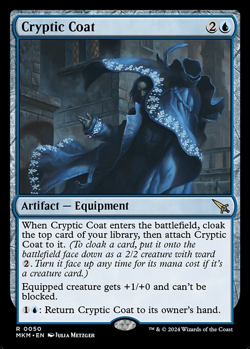 Cryptic Coat (Foil) - Murders at Karlov Manor
