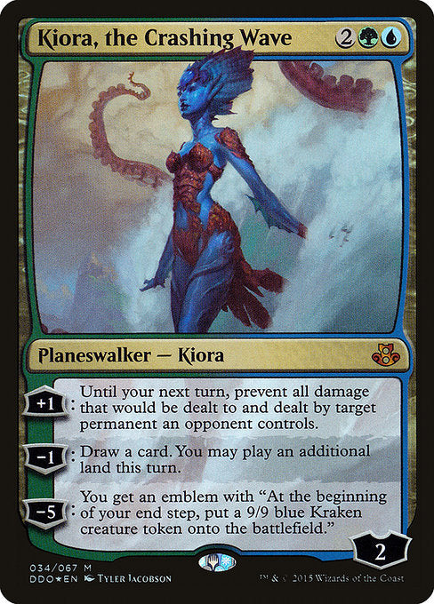 Kiora, the Crashing Wave (Foil) - Duel Decks: Elspeth vs. Kiora