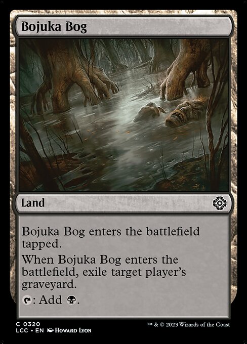 Bojuka Bog - Commander: The Lost Caverns of Ixalan
