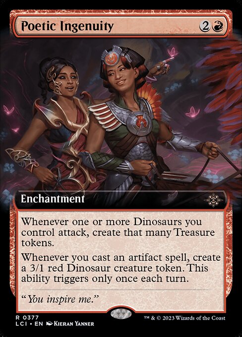 Poetic Ingenuity (Extended Art) - The Lost Caverns of Ixalan