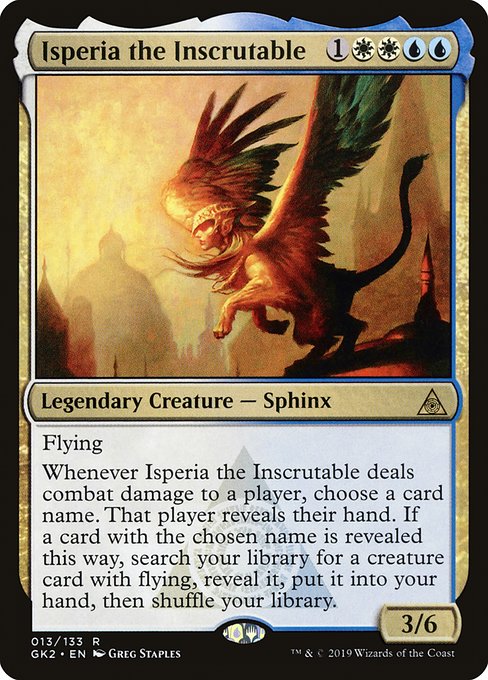 Isperia the Inscrutable - Ravnica Allegiance: Guild Kits