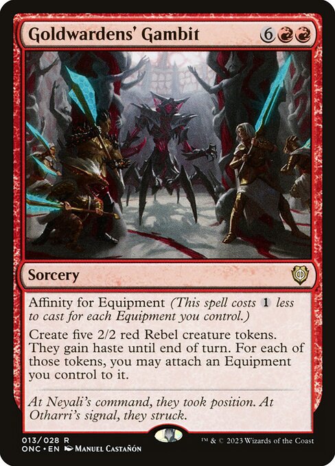 Goldwardens' Gambit - Commander: Phyrexia: All Will Be One