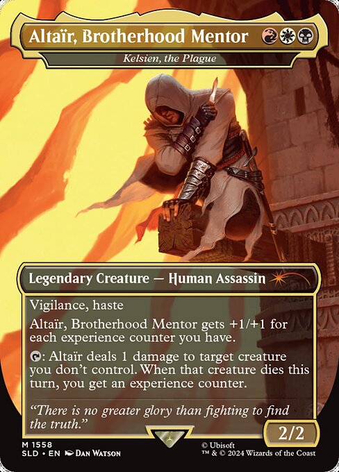 Altair, Brotherhood Mentor - Kelsien, the Plague - Secret Lair Drop Series