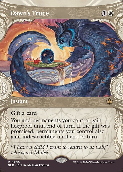 Dawn's Truce (Showcase) (Foil) - Bloomburrow