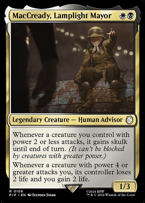 MacCready, Lamplight Mayor - Universes Beyond: Fallout