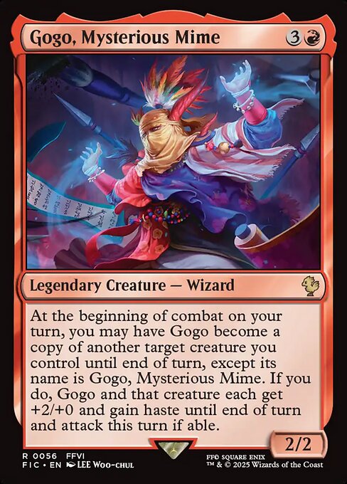 Gogo, Mysterious Mime - Commander: FINAL FANTASY