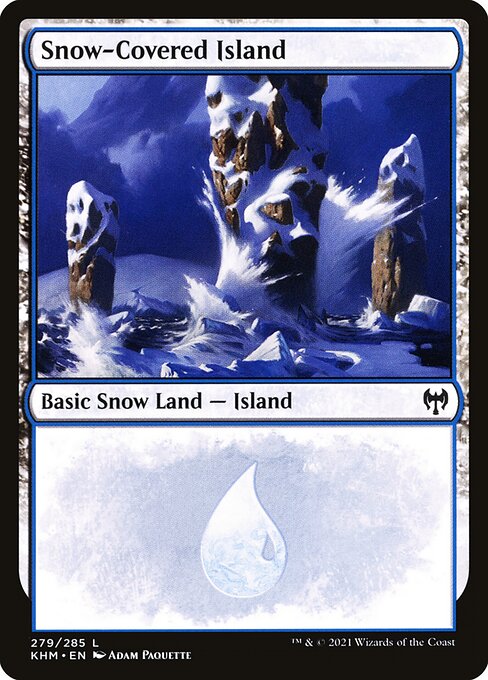 Snow-Covered Island (279) - Kaldheim