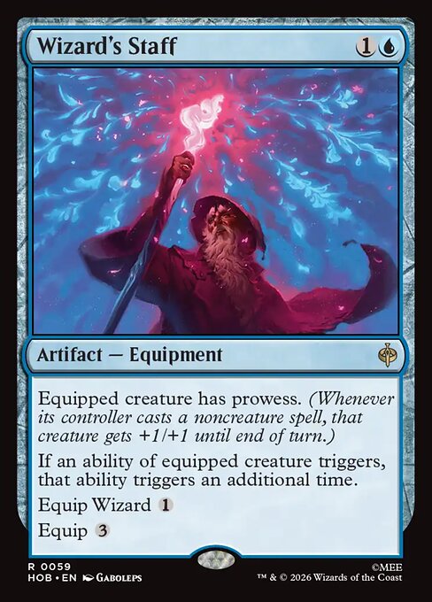 Wizard's Staff (Foil) - The Hobbit