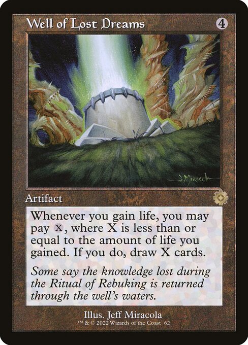 Well of Lost Dreams (Foil) - The Brothers' War: Retro Frame Artifacts