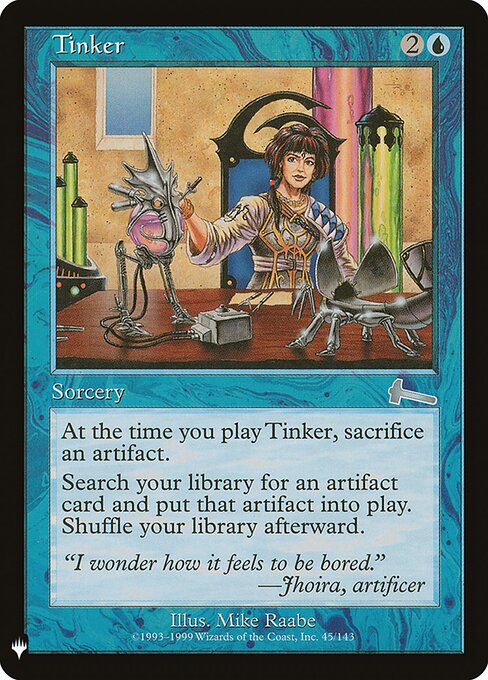 Tinker - The List Reprints