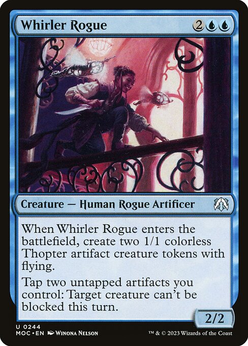 Whirler Rogue - Commander: March of the Machine
