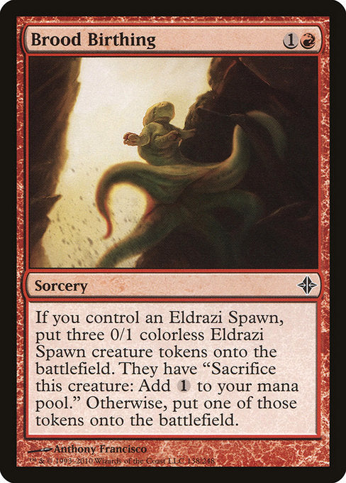 Brood Birthing (Foil) - Rise of the Eldrazi