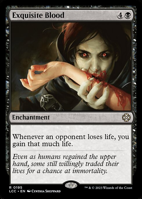 Exquisite Blood - Commander: The Lost Caverns of Ixalan