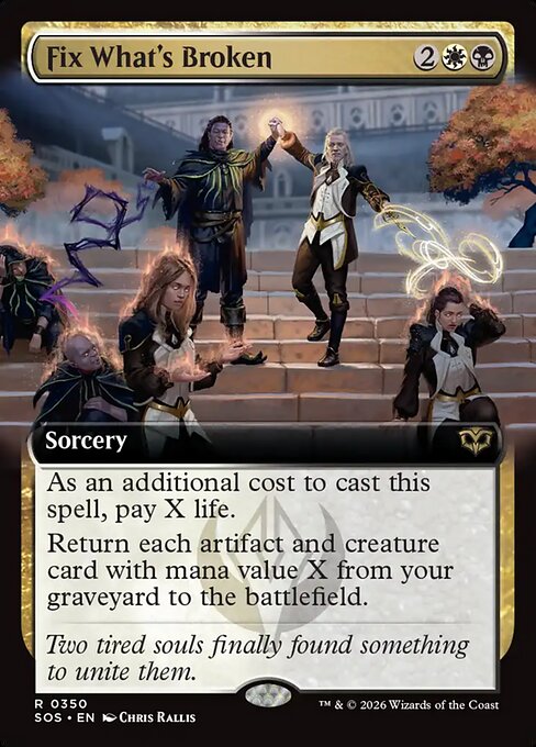 Fix What's Broken (Extended Art) - Secrets of Strixhaven