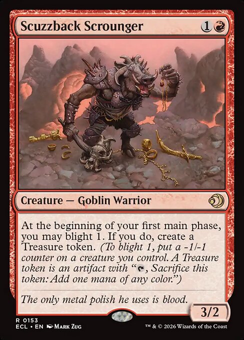 Scuzzback Scrounger (Foil) - Lorwyn Eclipsed