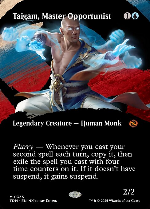 Taigam, Master Opportunist (Borderless) - Tarkir: Dragonstorm