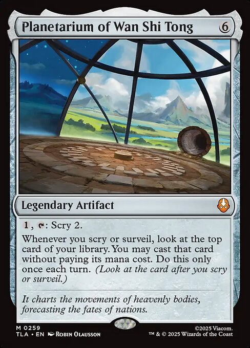 Planetarium of Wan Shi Tong (Foil) - Avatar: The Last Airbender