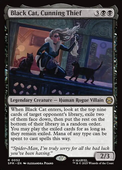 Black Cat, Cunning Thief (Foil) - Marvel's Spider-Man