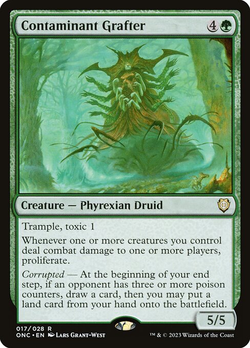 Contaminant Grafter - Commander: Phyrexia: All Will Be One