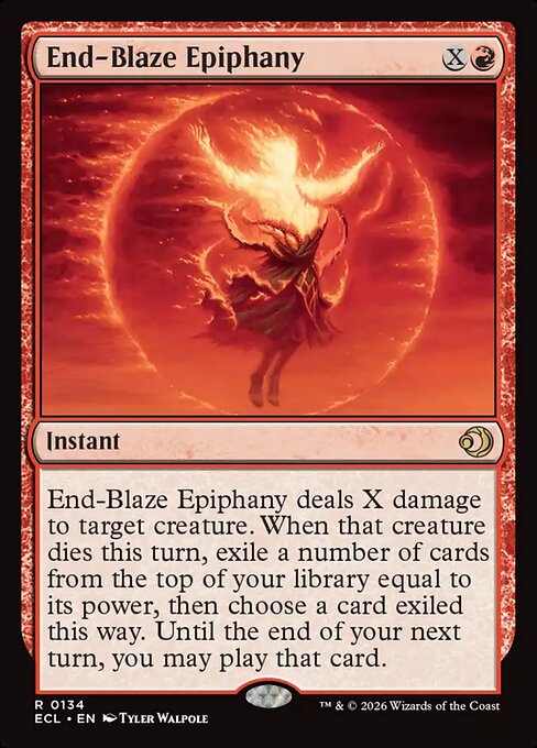 End-Blaze Epiphany - Lorwyn Eclipsed