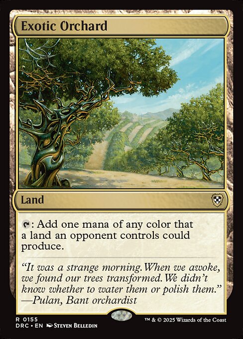 Exotic Orchard - Commander: Aetherdrift