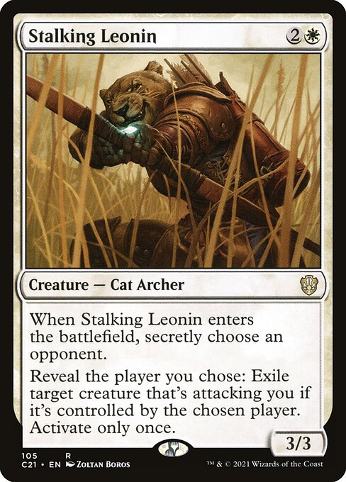 Stalking Leonin - Commander 2021